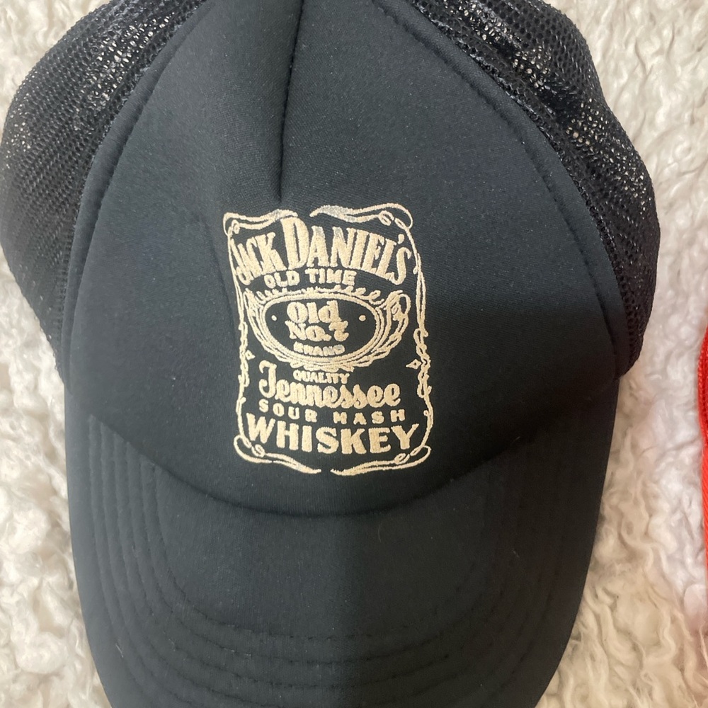 Vintage Jack Daniel’s Old No. 7 Mesh Trucker Hat – Black Snapback